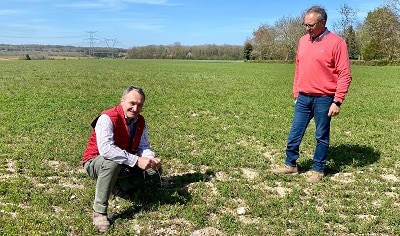 Christophe Oste et agriculteur agrae